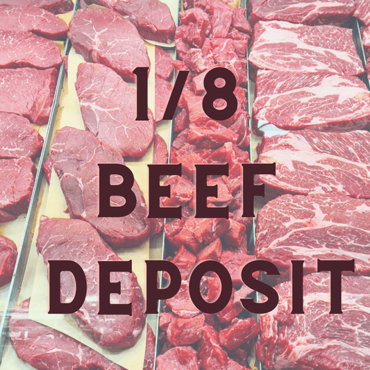 Mule Creek Ranch Beef 1/8 Beef DEPOSIT